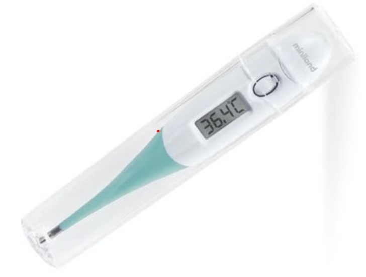 Thermometer mit flexibler Spitze für Kinder